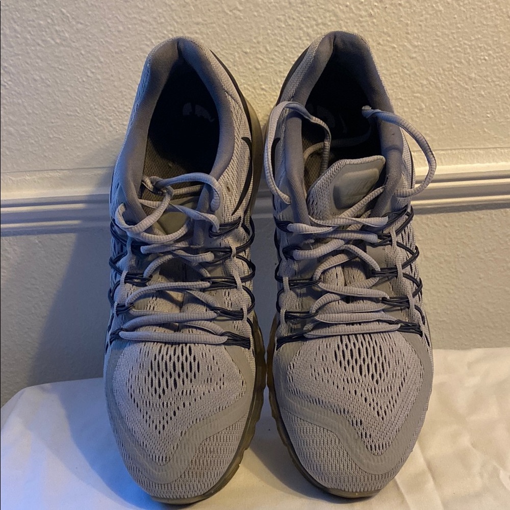 Men's Gray Nike Air Max Shoes - Picture 4 of 6